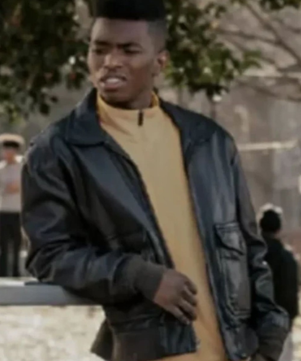 BMF Black Mafia Family Dink Black Leather Jacket