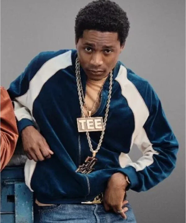 BMF Black Mafia Family Terry Flenory Blue Jacket