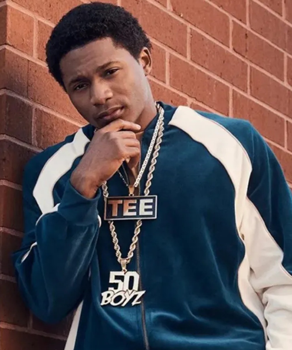 BMF Black Mafia Family Terry Flenory Blue Jacket