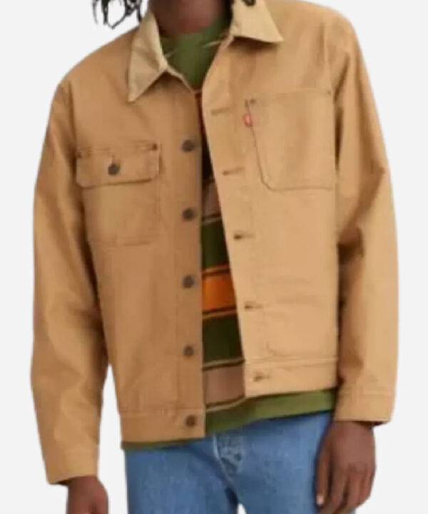 BMF S02 Brown Cotton Jacket