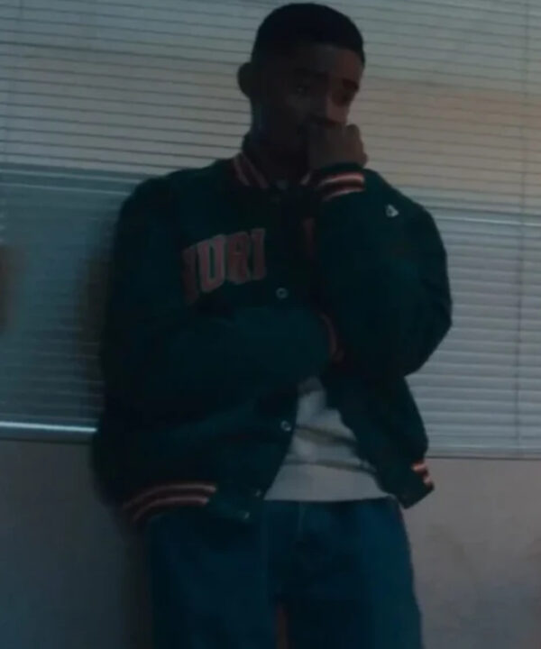 BMF S02 Myles Truitt Letterman Jacket