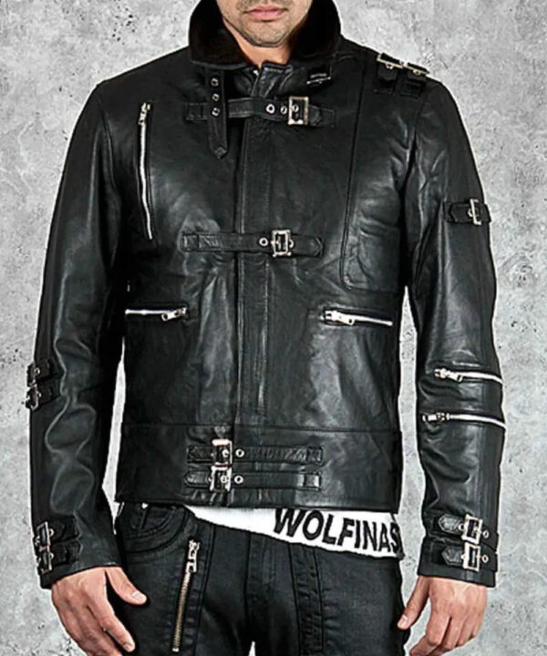 Bad Michael Jackson Black Leather Jacket