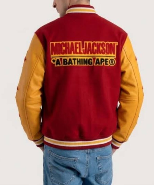 Bape Michael Jackson Varsity Jacket