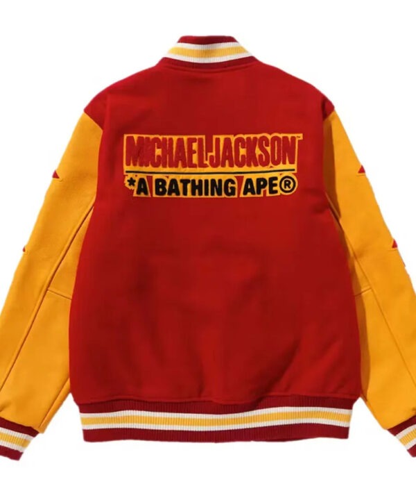 Bape Michael Jackson Varsity Jacket
