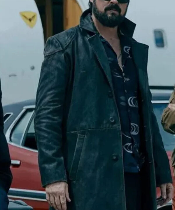 Billy Butcher The Boys Black Trench Coat