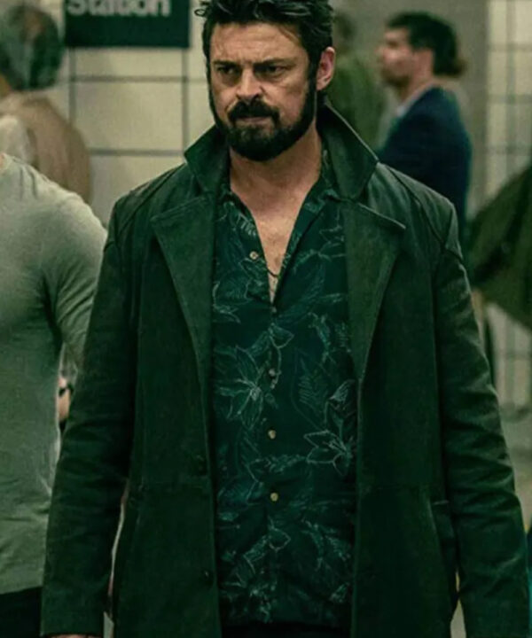 Billy Butcher The Boys Black Trench Coat