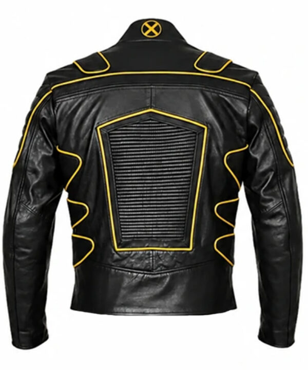X-Men Wolverine Black Leather Jacket