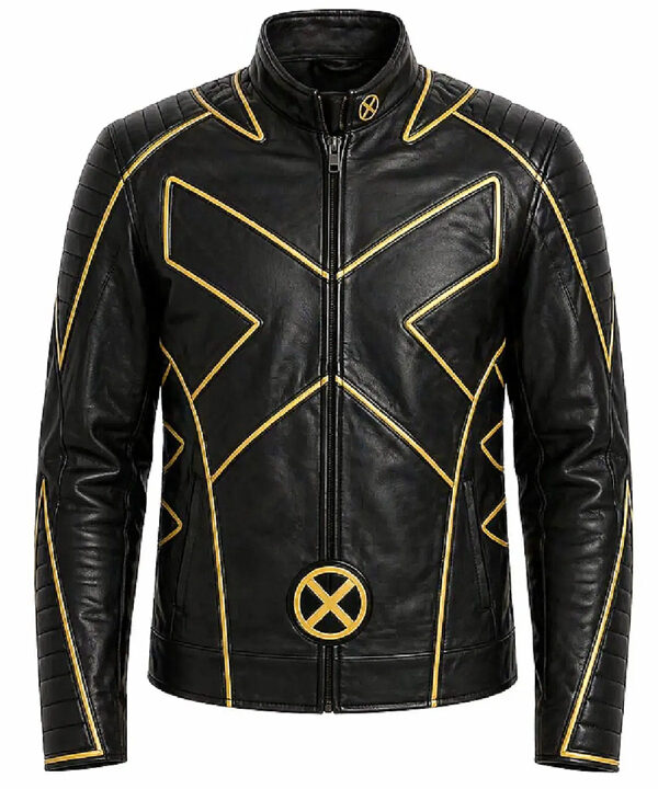 Wolverine Black Leather X Style Jacket