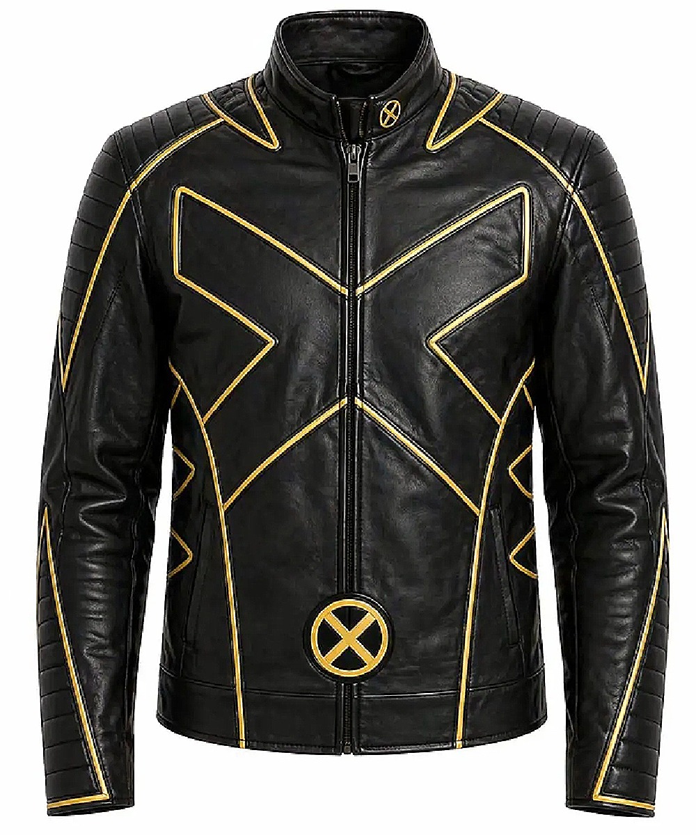 Wolverine Black Leather X Style Jacket