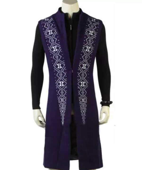 Black Panther Avengers Infinity War T’challa Long Coat
