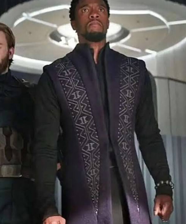 Black Panther Avengers Infinity War T’challa Long Coat