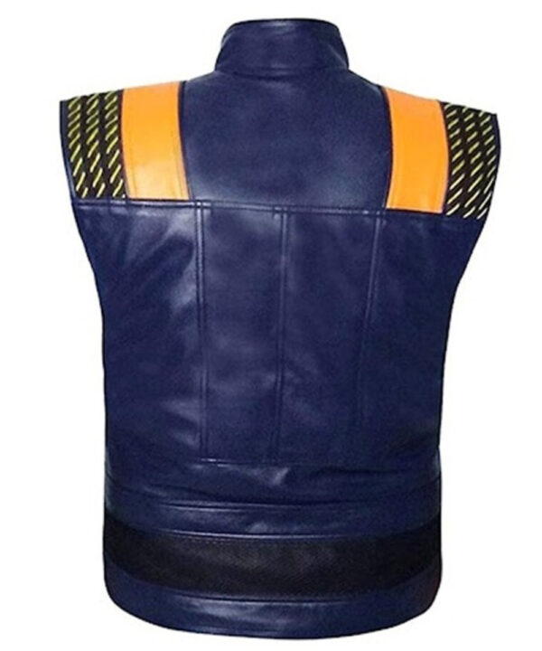 Black Panther Erik Killmonger Leather Costume Vest