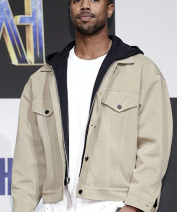 Black Panther Michael B Jordan Seoul Premiere Jacket