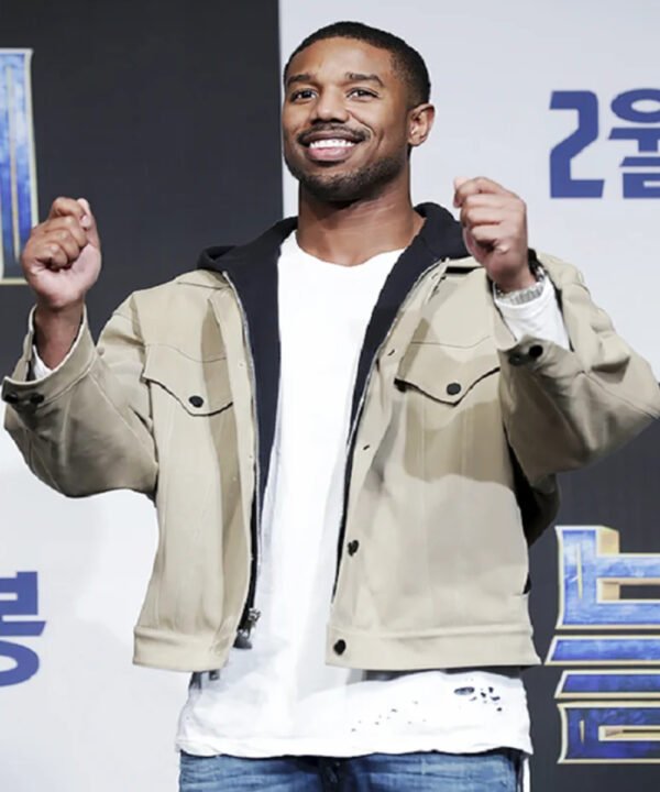 Black Panther Michael B Jordan Seoul Premiere Jacket