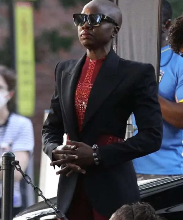 Black Panther Wakanda Forever Okoye Black Blazer