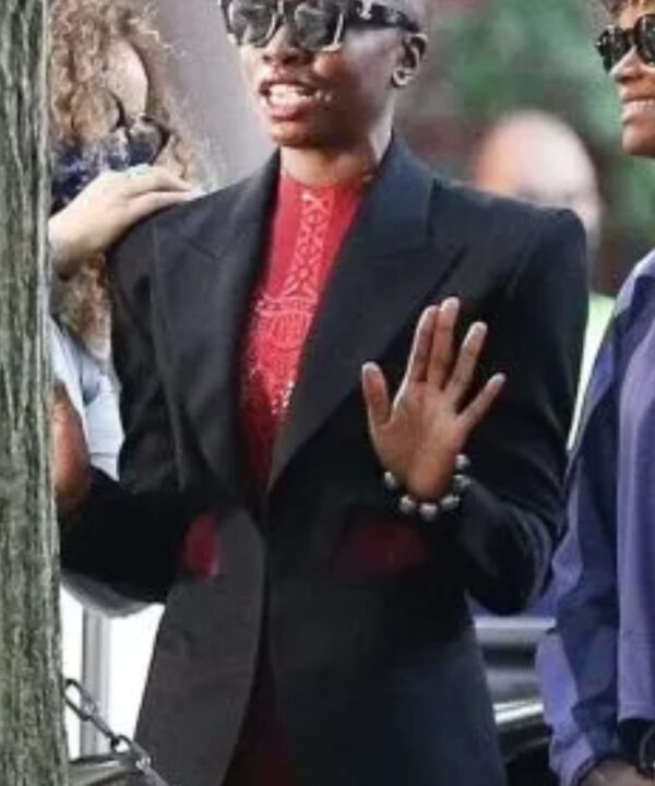 Black Panther Wakanda Forever Okoye Black Blazer