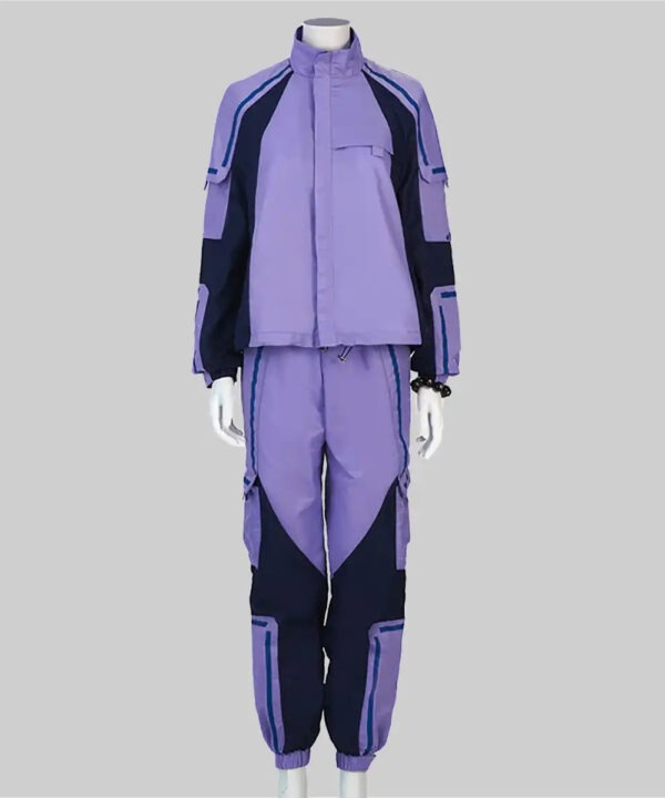 Black Panther Wakanda Forever Shuri Purple Jacket