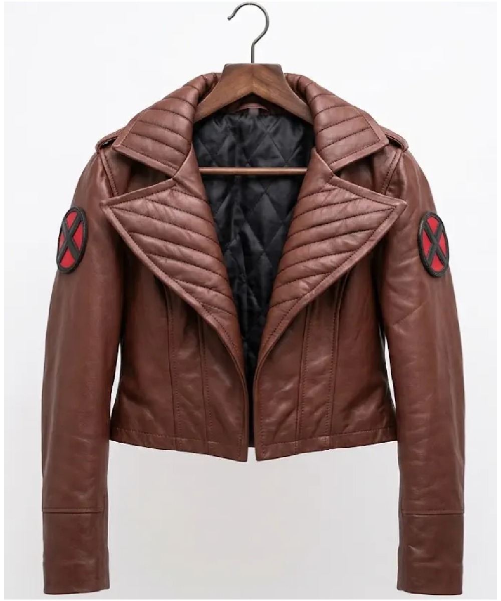 Brown Leather Costume Jacket – Bold Retro Style