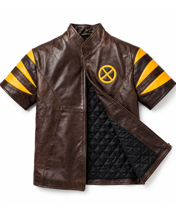 X-Men The Last Stand Beast Brown Leather Jacket