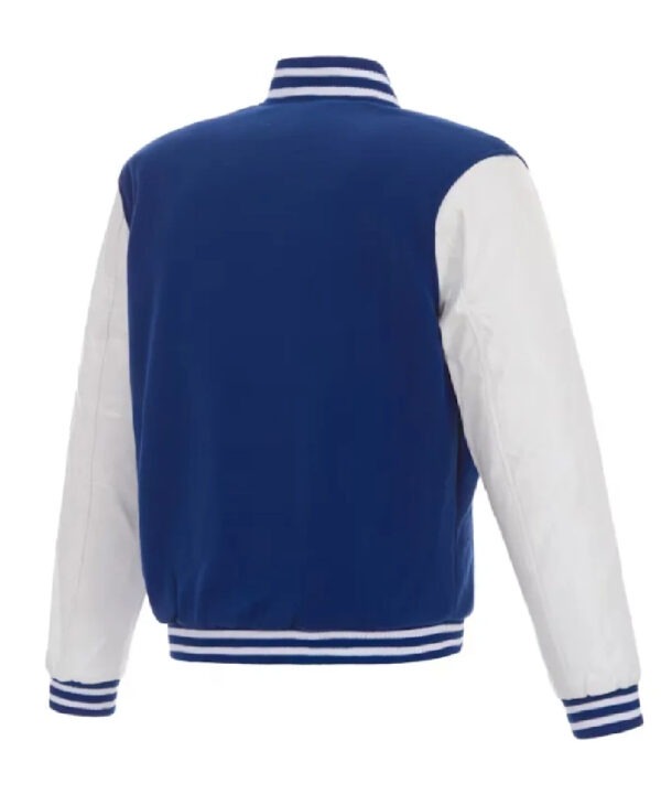 Buffalo Sabres Royal Blue & White Varsity Jacket – Fan Style
