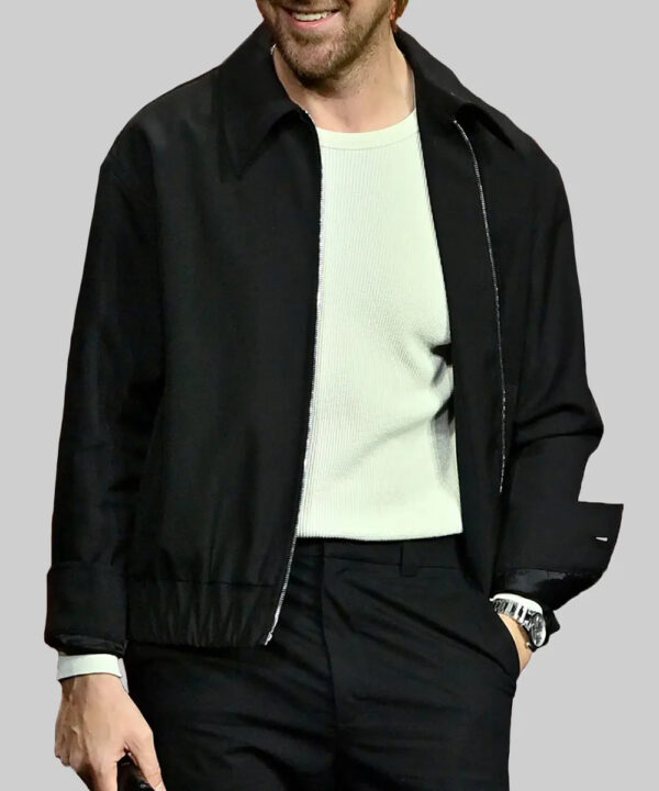 CinemaCon 2025 Ryan Gosling Black Jacket