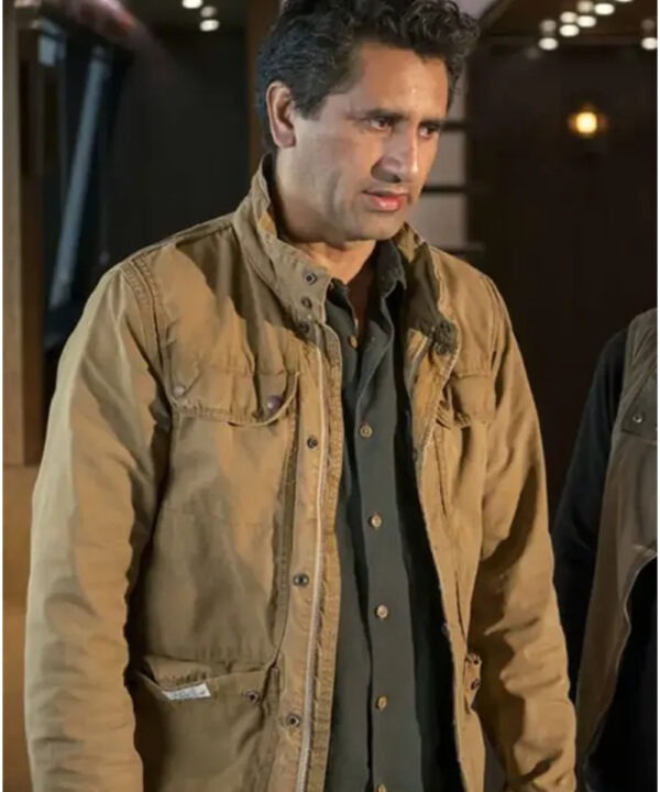 Cliff Curtis Fear The Walking Dead Travis Cotton Jacket