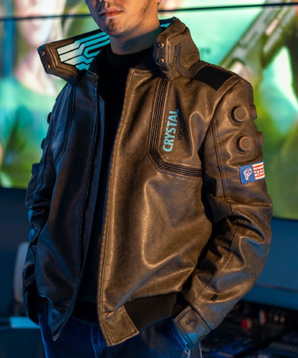 Cyberpunk Samurai Graphic Bomber Jacket