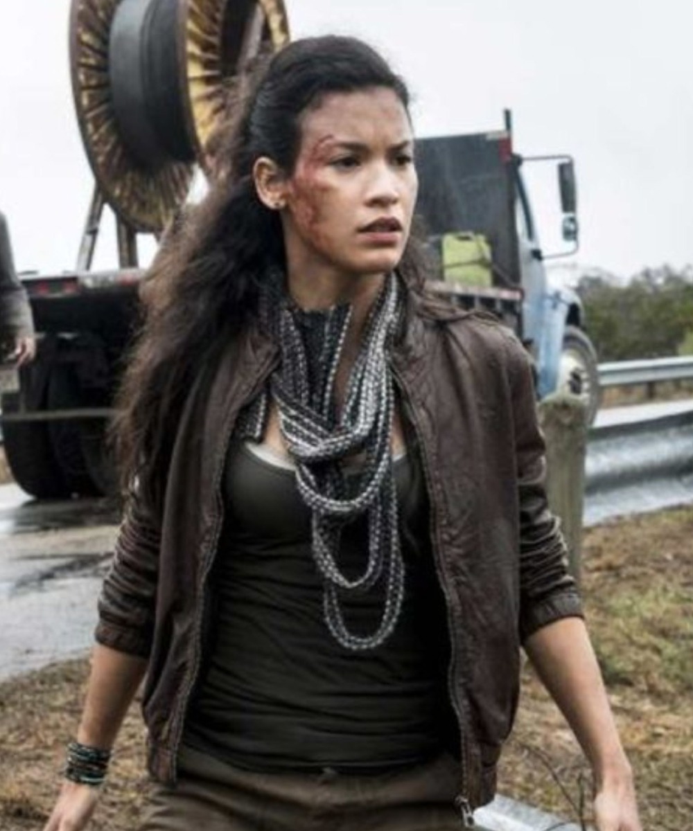 Danay Garcia Fear The Walking Dead Luciana Galvez Leather Jacket