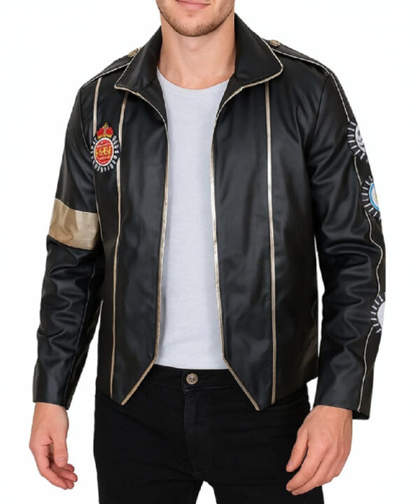 Elizabeth Taylor Michael Jackson Tribute Leather Jacket