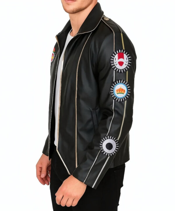 Elizabeth Taylor Michael Jackson Tribute Leather Jacket