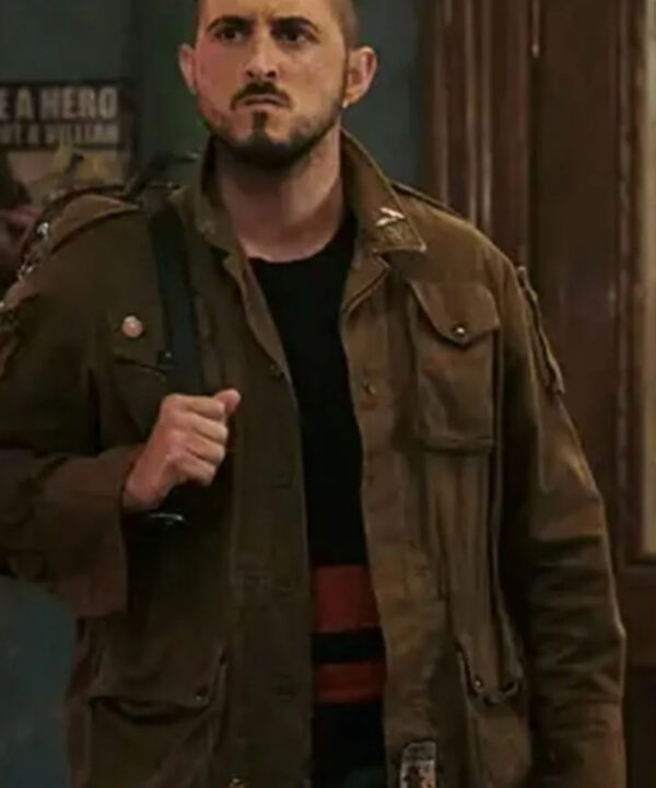 Frenchie The Boys Green Field Jacket