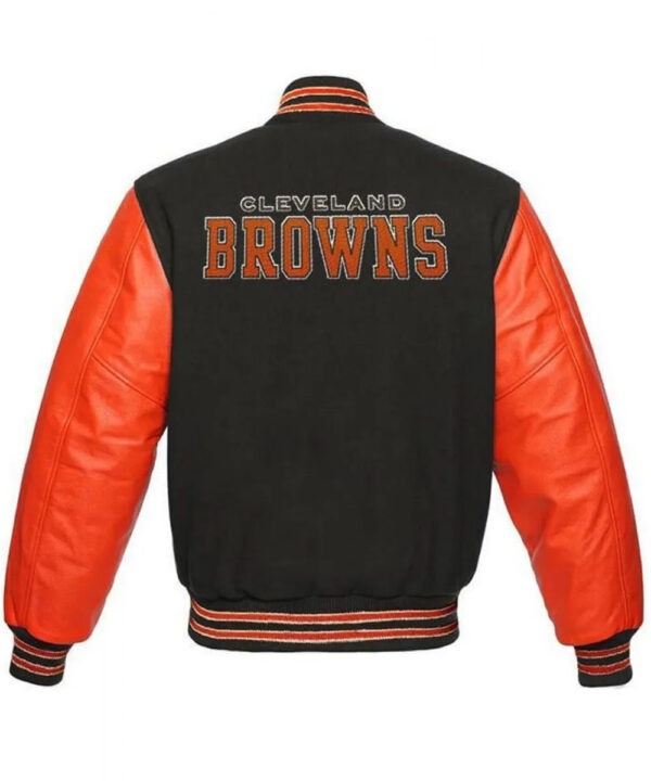 Grey and Orange Cleveland Browns Jacket – Stylish Fan Outerwear