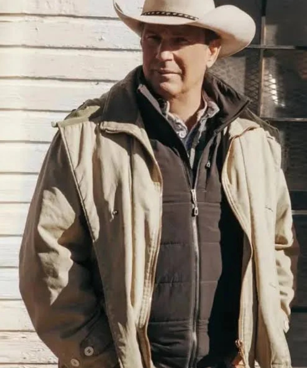 John Dutton Western Cotton Ranch Jacket