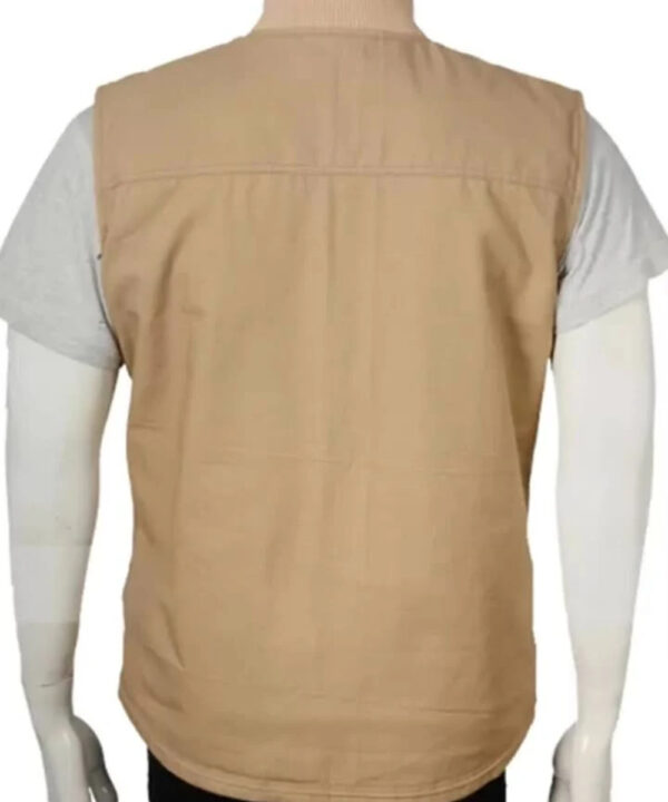 Kayce Dutton Brown Cotton Ranch Vest