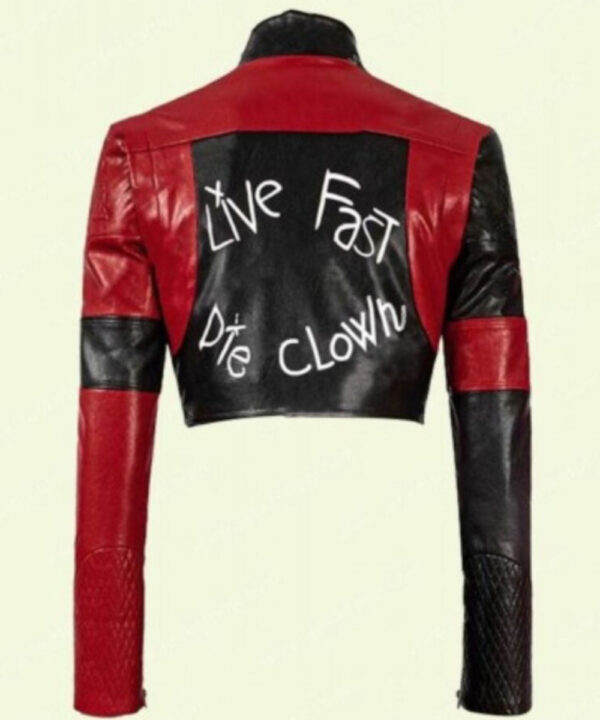 Margot Robbie Harley Quinn Suicide Squad 2 Red Jacket