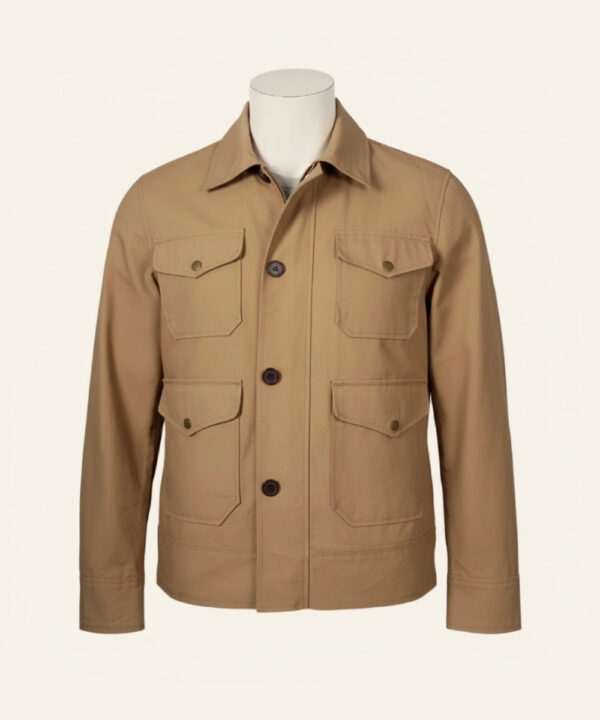 Men’s Vintage Cotton Jacket – Classic Rugged Style