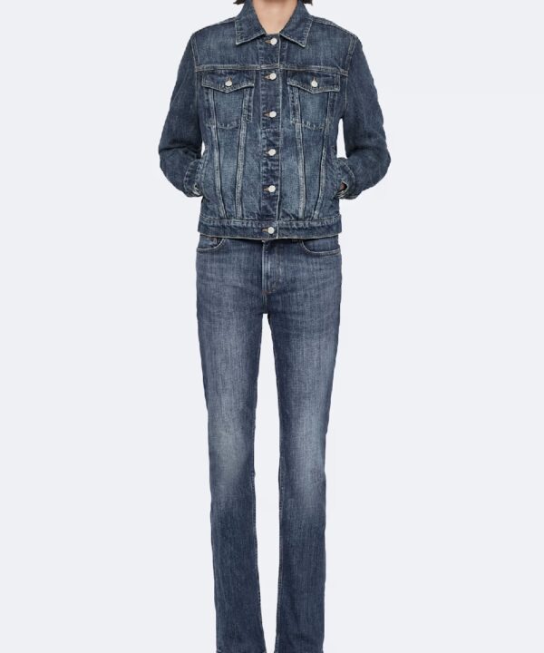 Men’s Classic Denim Trucker Jacket – Casual Everyday Style