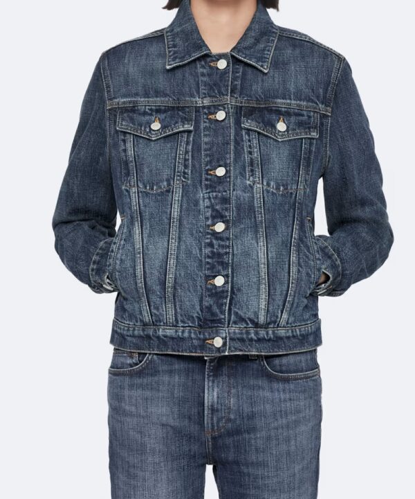 Men’s Classic Denim Trucker Jacket – Casual Everyday Style