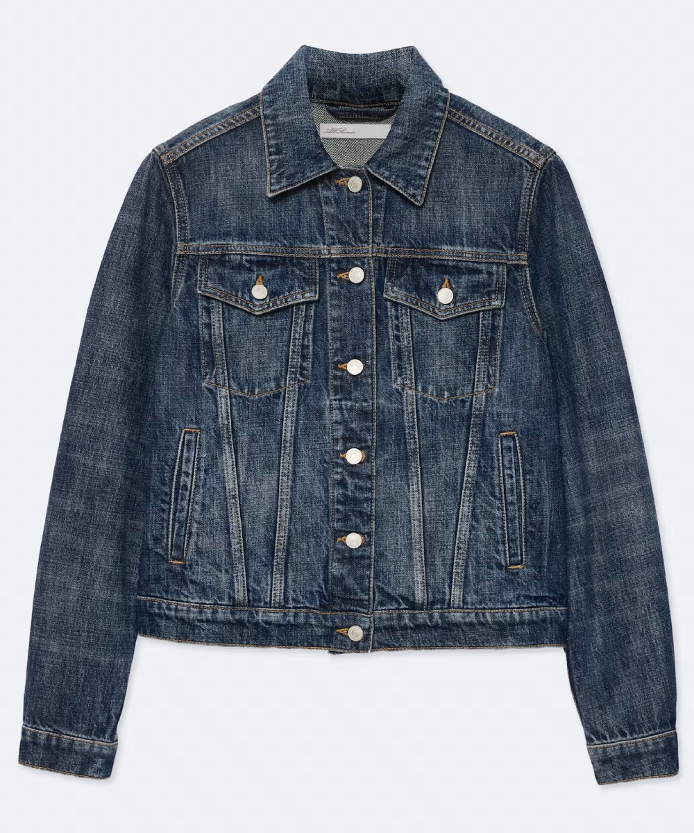 Men’s Classic Denim Trucker Jacket – Casual Everyday Style