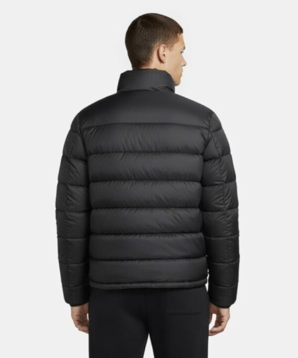 Men’s Short Puffer Jacket – Funnel Neck Winter Style