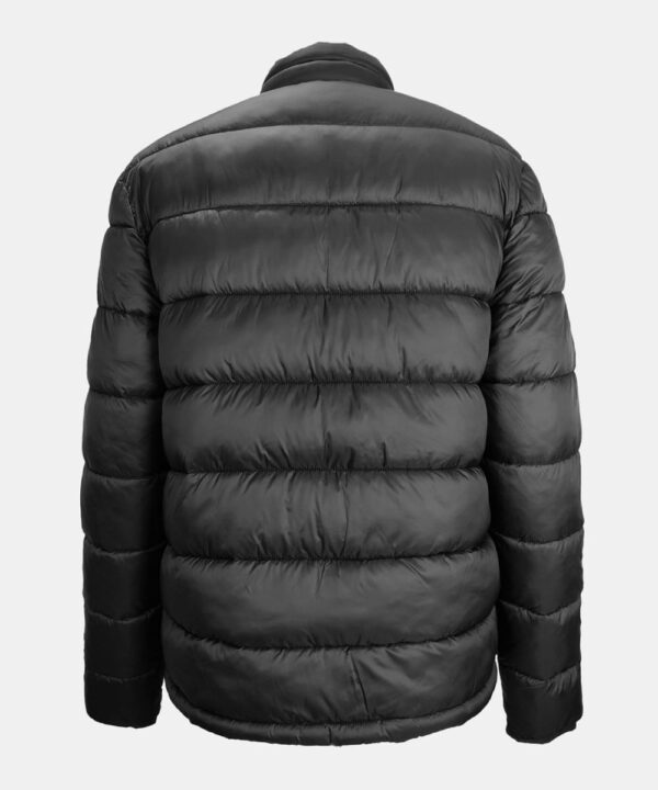Men’s Short Puffer Jacket – Funnel Neck Winter Style