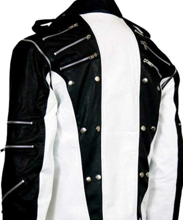 Michael Jackson Pepsi Zipper Leather Jacket
