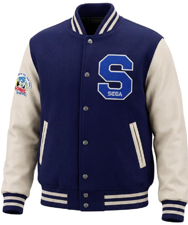 Michael Jackson Sonic The Hedgehog Varsity Jacket