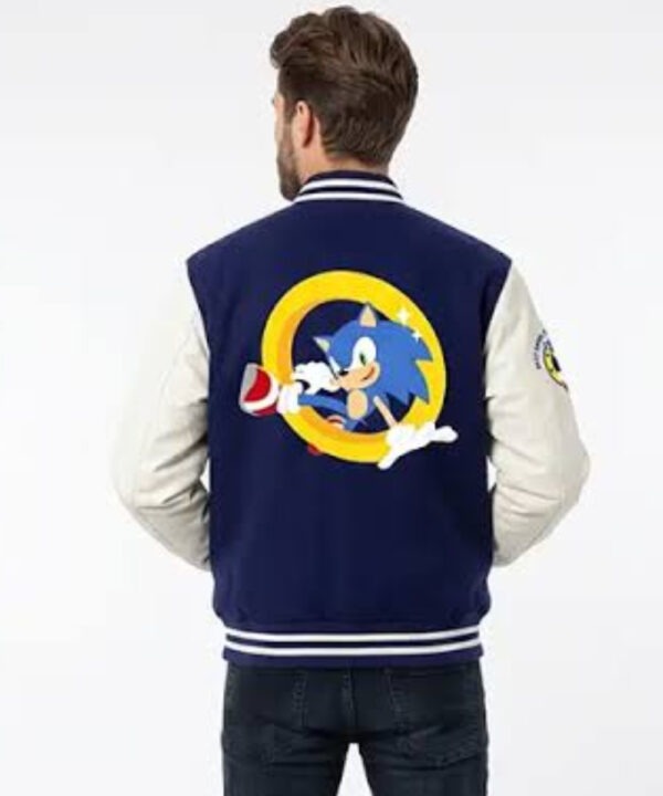 Michael Jackson Sonic The Hedgehog Varsity Jacket