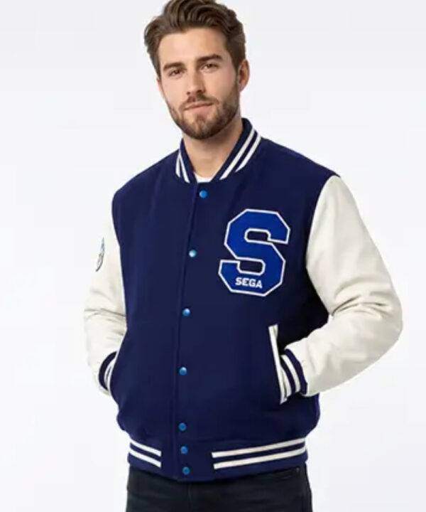 Michael Jackson Sonic The Hedgehog Varsity Jacket