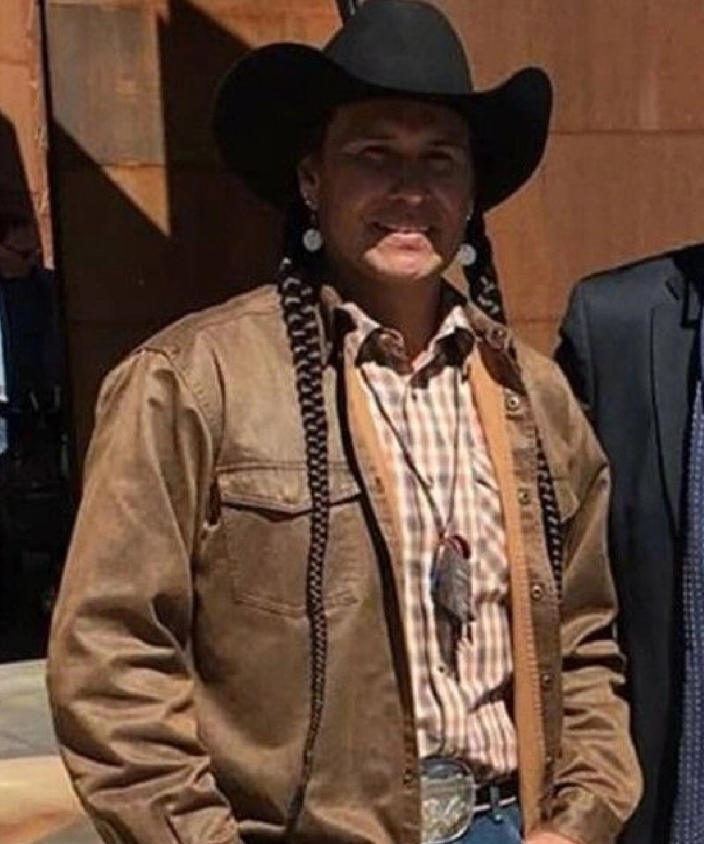 Mo Brings Plenty Brown Cotton Ranch Jacket