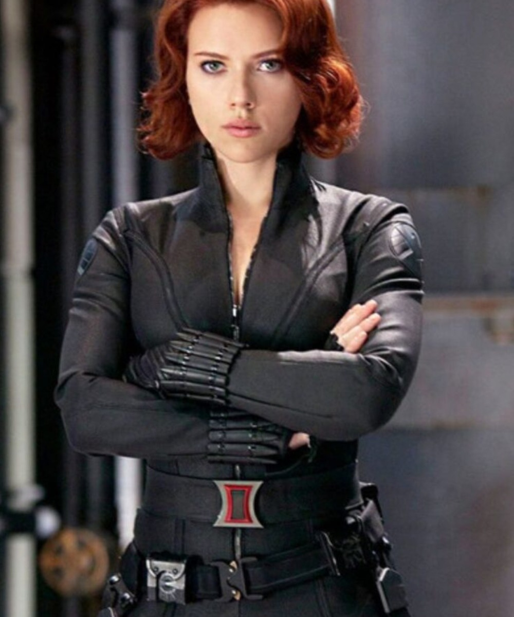Natasha Romanoff Avengers Endgame Leather Jacket