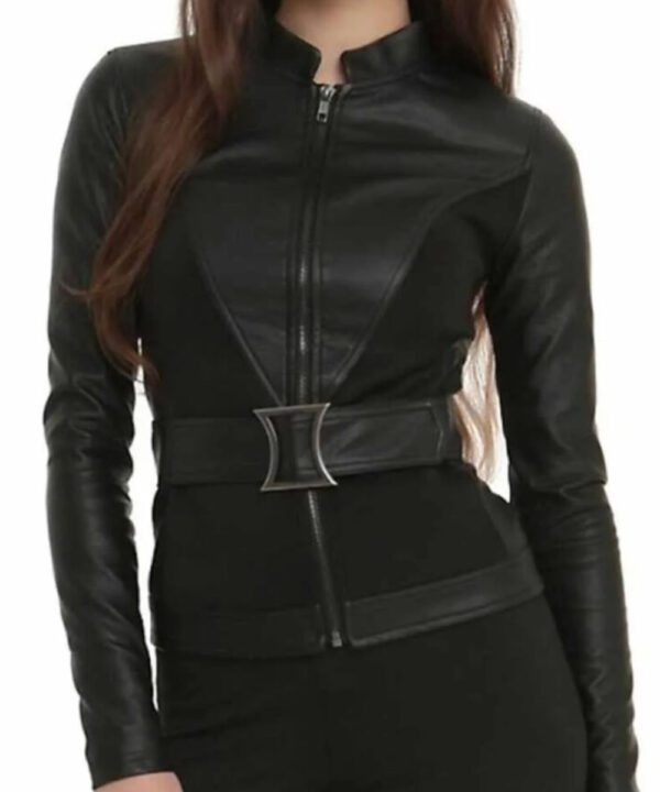 Natasha Romanoff Avengers Endgame Leather Jacket
