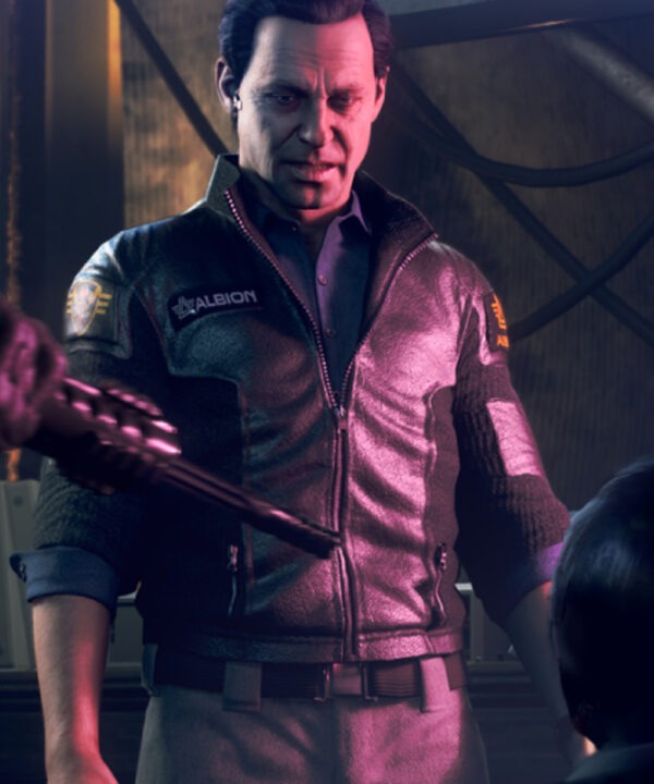 Nigel Cass Watch Dogs Legion Leather Jacket