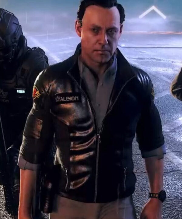 Nigel Cass Watch Dogs Legion Leather Jacket